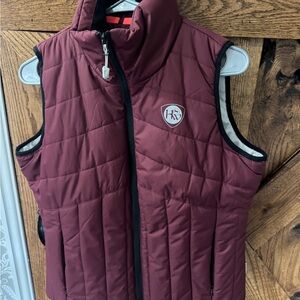 Horseware Burgundy Quilted Vest